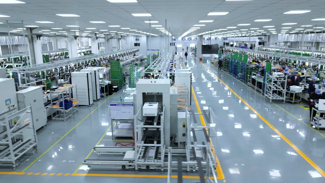 One of the assembly lines — Deye, Ningbo